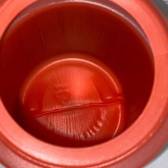 Taco Bell Multicolor 1990's Water Plastic Bottle with Foam Insulation and Straw - Picture 6 of 9